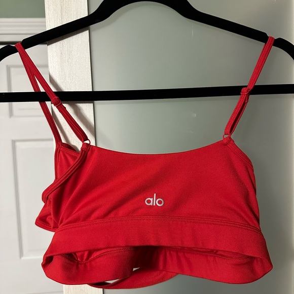 ALO Yoga Other - ALO Yoga Red Performance Sports Bra